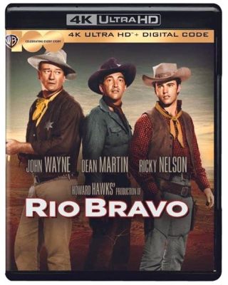 Rio Bravo!  A Western Showdown Starring John Wayne and Filled With Gritty Action!